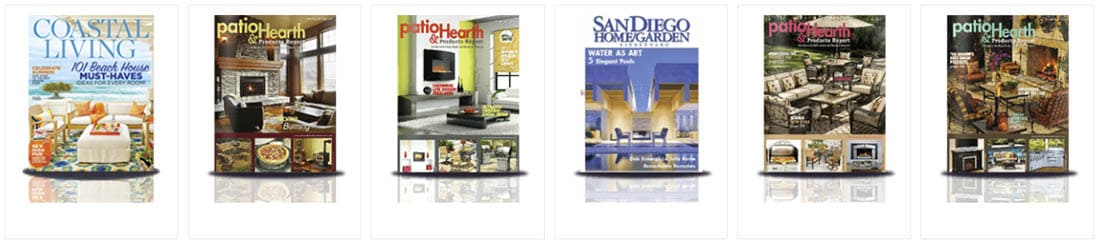 Patio Productions has been featured in these publications and many more